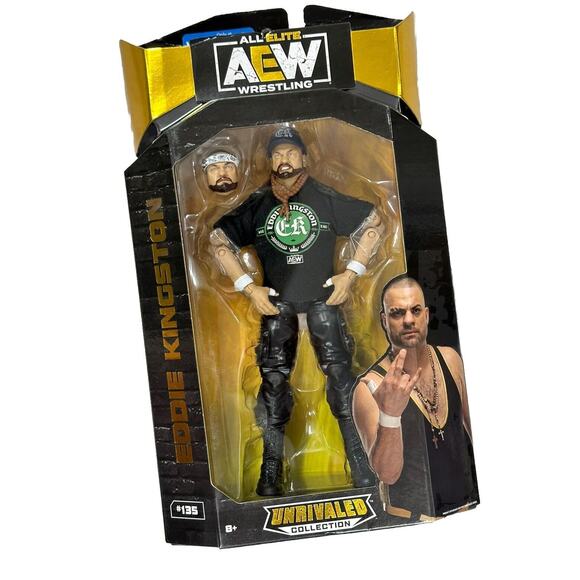 AEW Unrivaled Collection Eddie Kingston Action Figure #135 Walmart Exclusive New - Picture 1 of 4